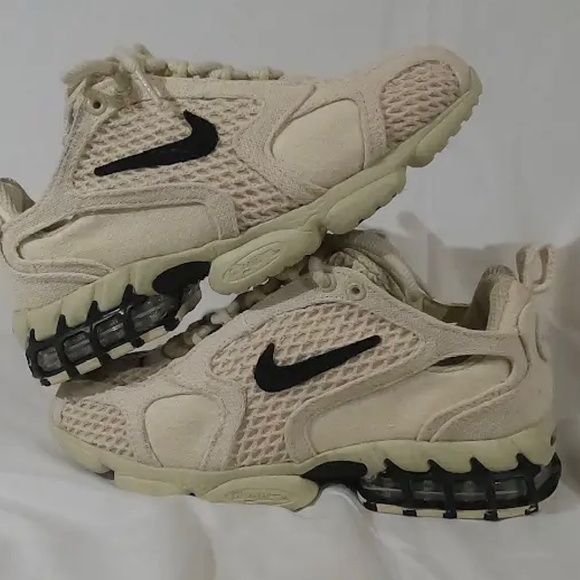 Nike x Stussy Xoom Air Spiridon Cage 2 Fossil Size 7 - Picture 5 of 6